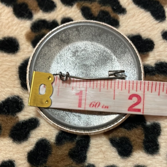 THE ROLLING STONES 🎸 Vintage Rock Pop Music Button Pin Pinback Mick Jagger Lips - Picture 5 of 10